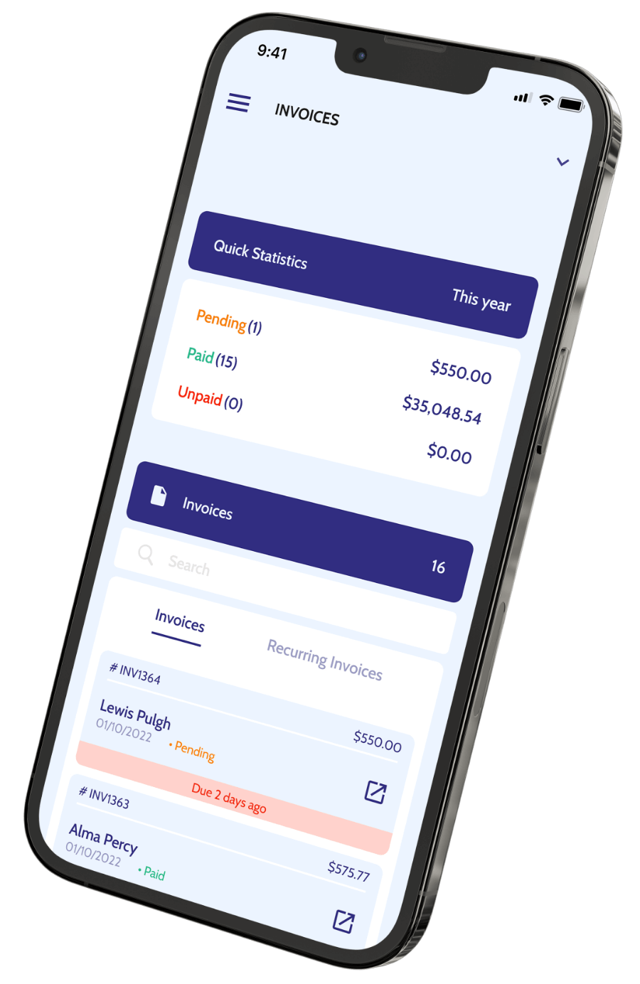 Invoiless app